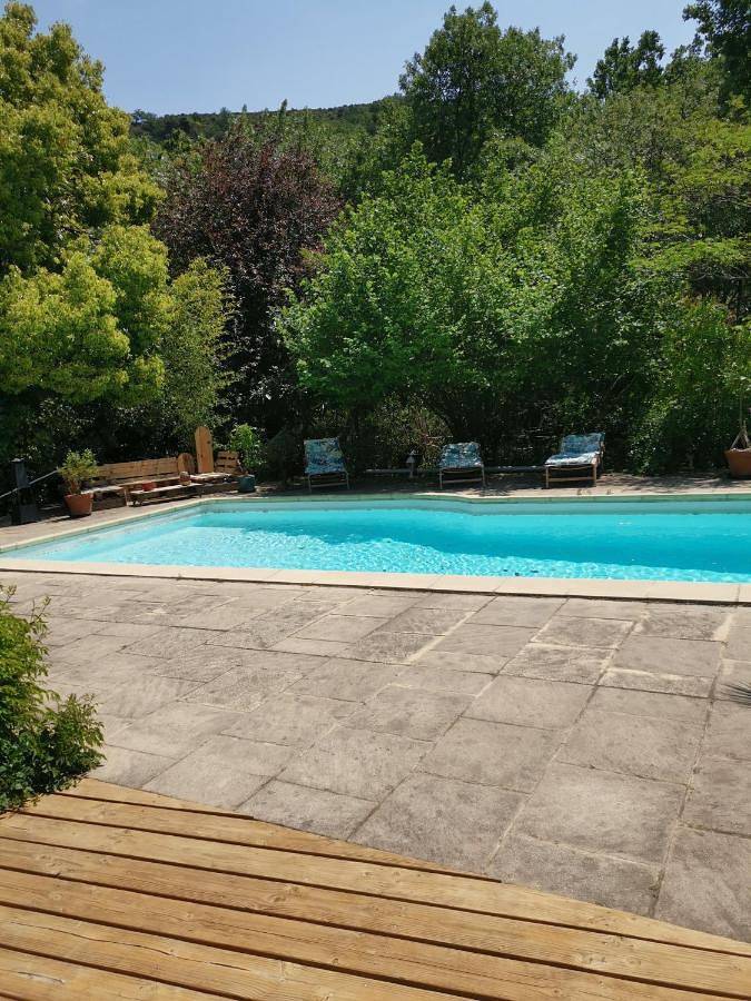 Double Room with Patio in Saint-Privat, Région de Lodève