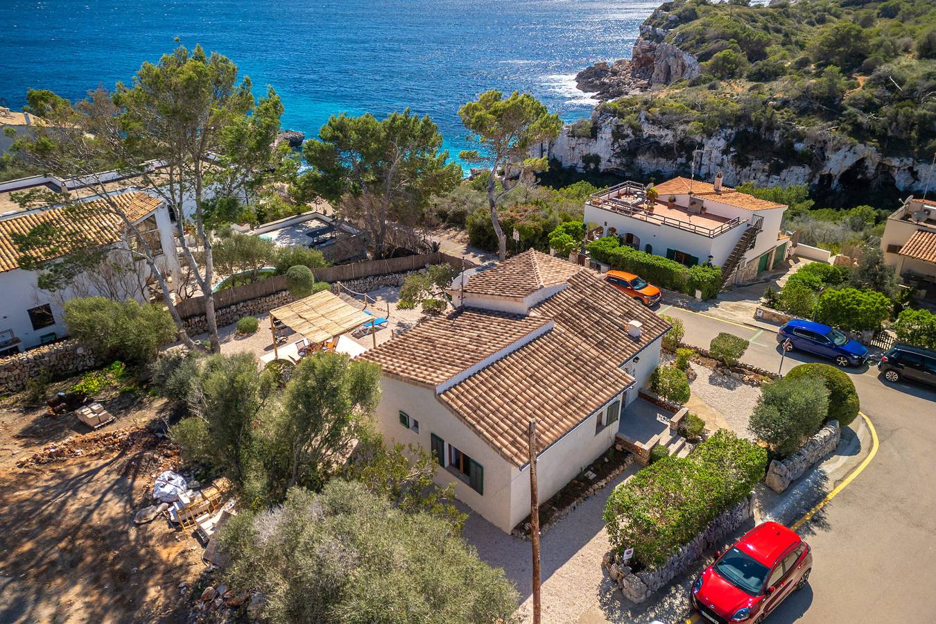 Can Pubila  beach für 5 200m von Caló des Moro in Cala s'Almonia, Santanyí