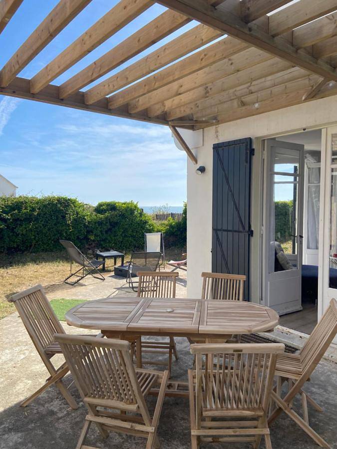 Maison de vacances pour 4 personnes, avec Terrasse ainsi que Jardin et Vue