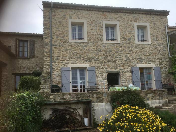 Chambre d’hôte pour 2 personnes, avec jardin et vue, animaux acceptés à Saint-Nazaire-d'Aude