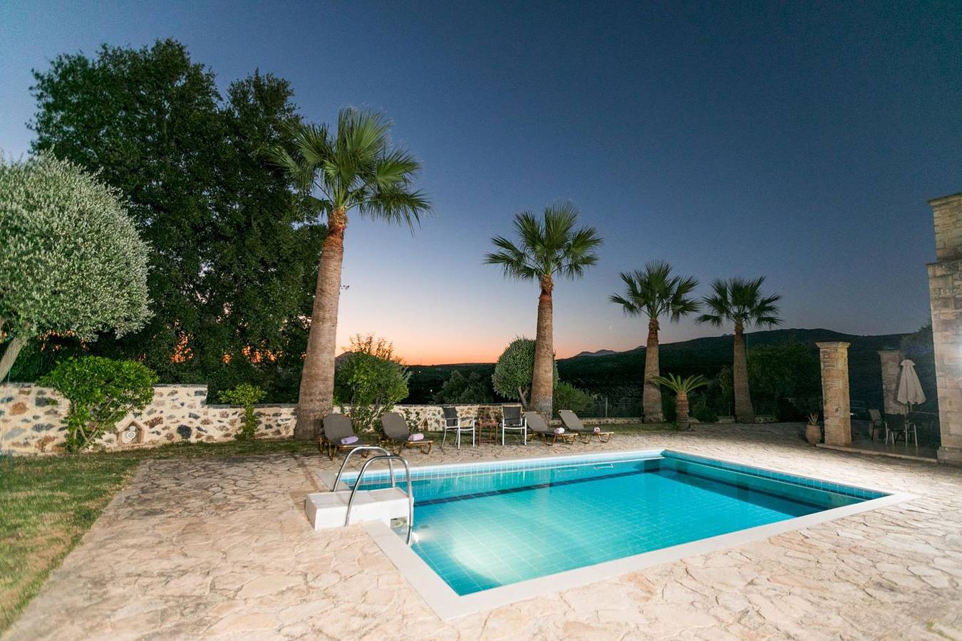 Ferienhaus mit Pool, großes Gartengrundstück, Wifi | Rethimno, Kreta in Rethymno und Umgebung