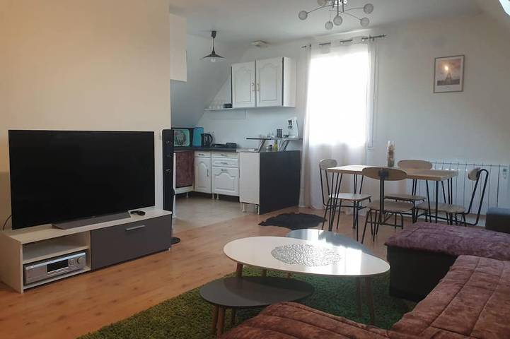 Appartement de vacances pour 6 personnes, avec Terrasse et Jardin