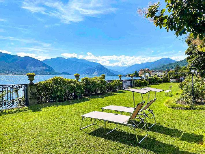 Ferienwohnung für 2 Personen, mit Seeblick und Garten, mit Haustier am Lago Maggiore