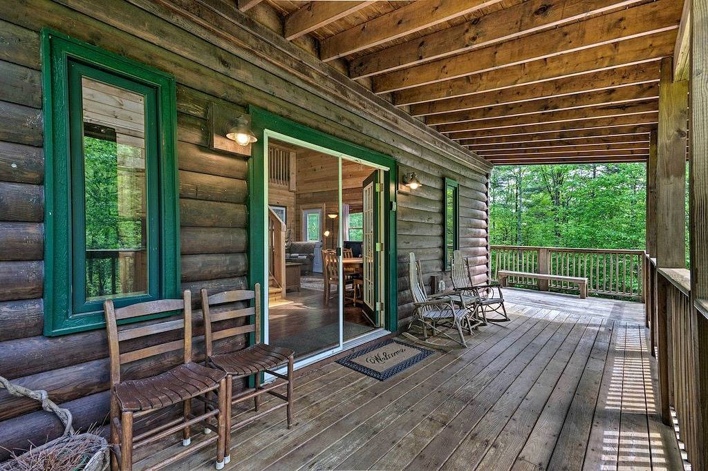 Neu-Blowing Rock Area Cabin mit 22 Acres & Pavillon in Blue Ridge Parkway, Caldwell County