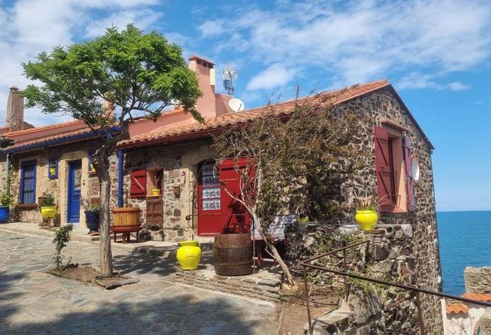 Location de vacances pour 4 personnes, avec terrasse et vue dans Eglise Notre Dame Des Anges De Collioure - 3