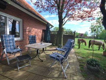 Ferienhaus für 4 Personen, mit Terrasse und Garten, mit Haustier in Niedersachsen