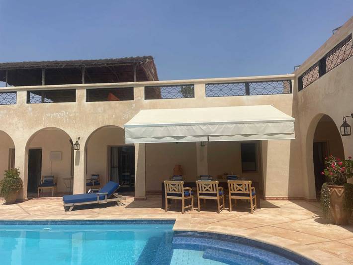Villa for 6 people, with terrace and pool in Morocco