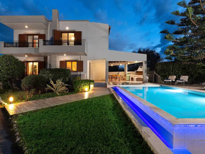 Ferienhaus für 6 Personen, mit Pool und Terrasse sowie Garten in Afantou - 2