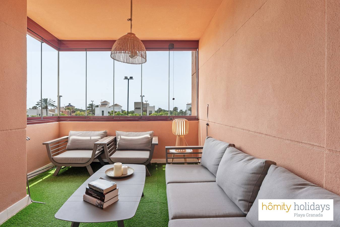 Apartamento entero, Apartamento de vacaciones para 4 personas con terraza in Playa Granada, Motril