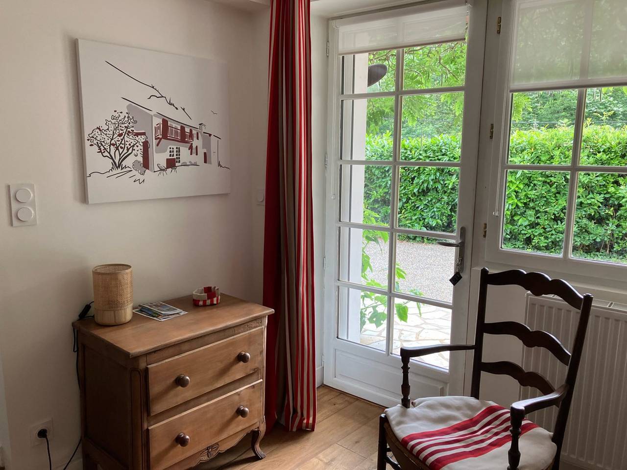 Maison d’Hôtes Ezpondakoborda - Chambre in Espelette, Région de Bayonne