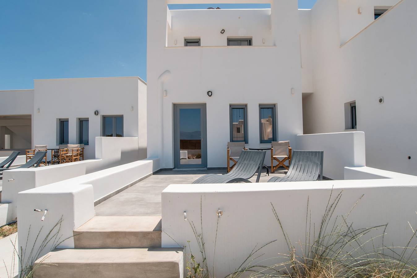 Appartamento intero, Appartamento 'Afros Beachfront 2' con vista mare, Wi-Fi e aria condizionata in Cicladi