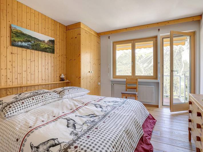Ferienwohnung für 4 Personen, mit Balkon und Seeblick in Arosa - 4