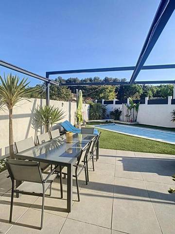 Villa pour 6 personnes, avec piscine ainsi que terrasse et jardin à La Seyne-sur-Mer