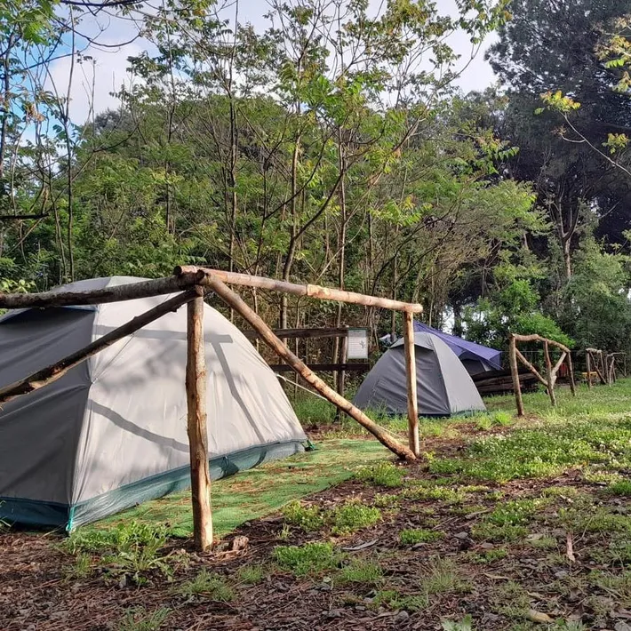 Campeggio per 2 persone, con giardino e panorama - 1
