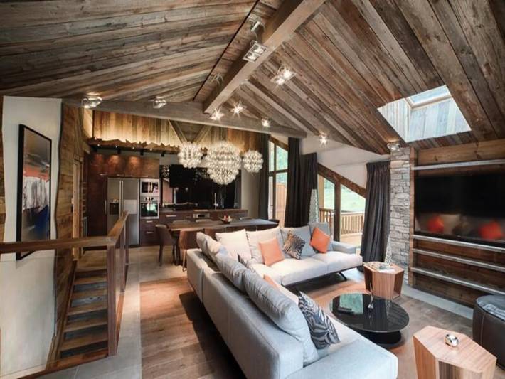 Apartamento para 7 personas, con jacuzzi además de sauna y terraza en Tignes