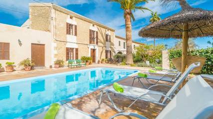 Villa in Selva, Mallorca Inselmitte für 7 