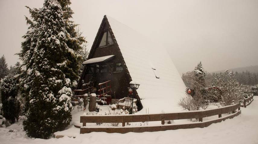 Ferienhaus für 6 Personen, mit Garten und Ausblick, mit Haustier in Fichtelberg - 2