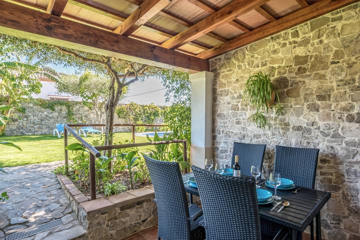 Casa rural con piscina para 2 personas, con Jardín en Costa de la Luz - 4