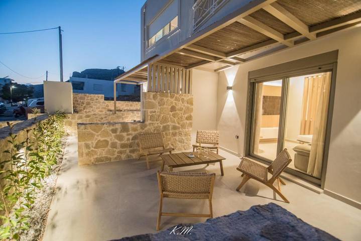 Ferienwohnung für 3 Personen, mit Ausblick und Terrasse sowie Garten - 1