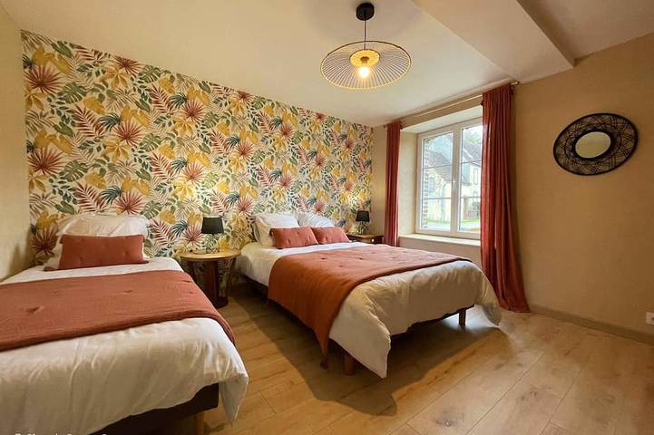 Gîte pour 7 personnes, avec jardin dans Moutiers-au-Perche - 3