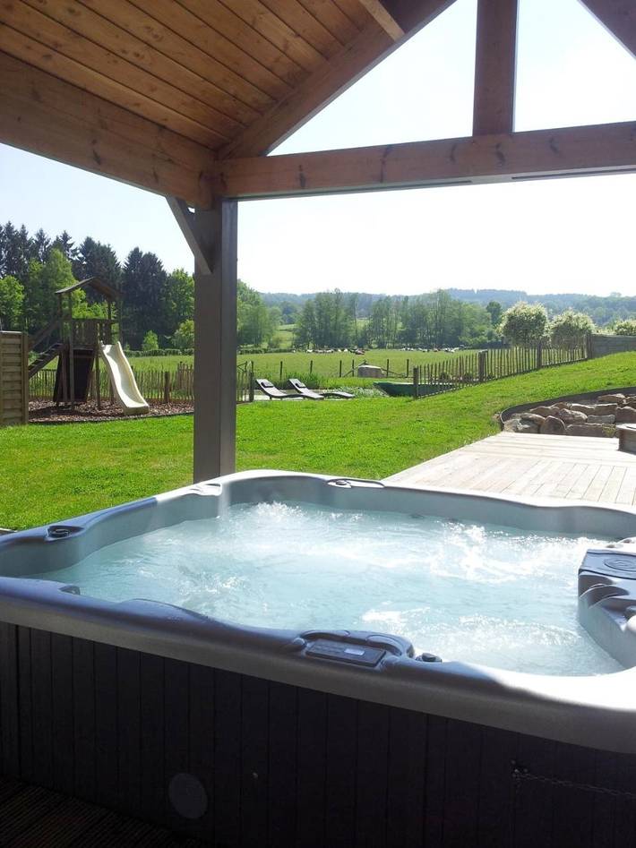 Location de vacances pour 14 personnes, avec jacuzzi ainsi que jardin et sauna à Theux - 4