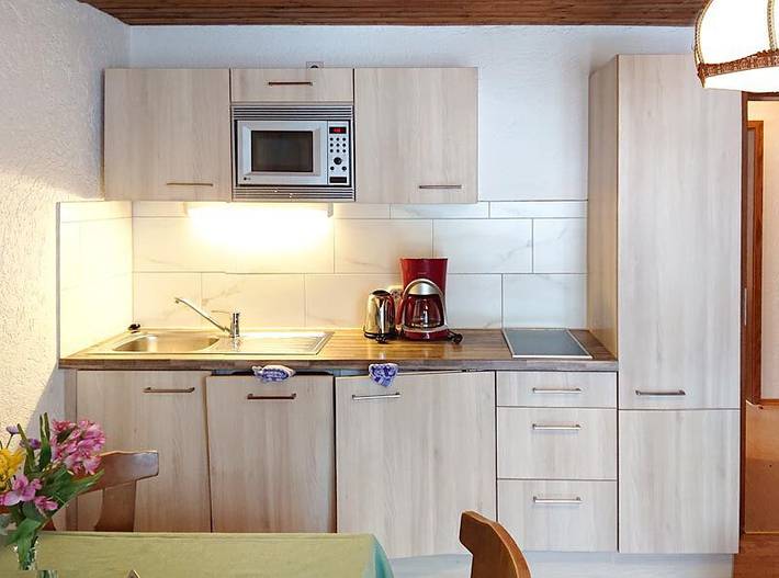 Ganze Ferienwohnung, Ferienhaus Dickertsmühle - Ferienwohnung B mit sep. Schlafzimmer und Balkon, 48qm in Prien, Prien am Chiemsee