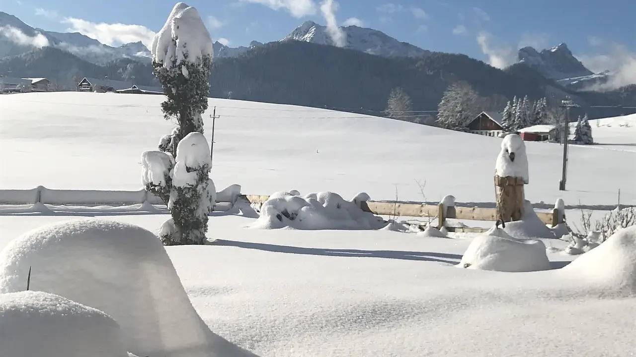 Geheel vakantieappartement, Vakantieappartement voor 2 personen met terras in Hopferau, Zwaben (Bayern)