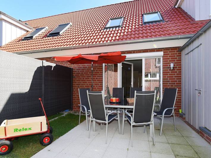 Ferienhaus für 4 Personen, mit Garten und Terrasse, kinderfreundlich in Bensersiel