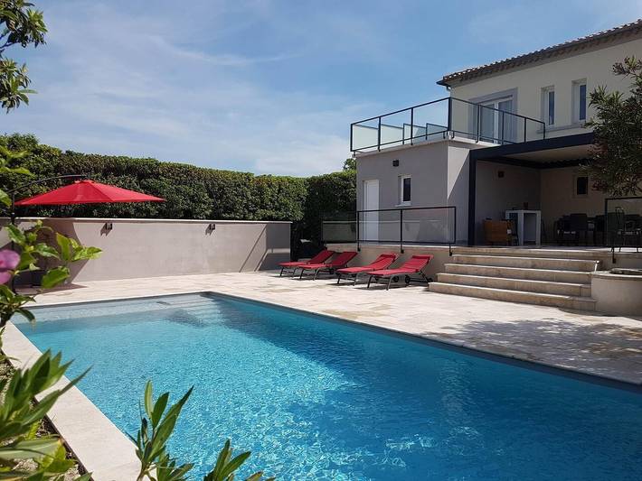 Appartement de vacances pour 4 personnes, avec Jardin
