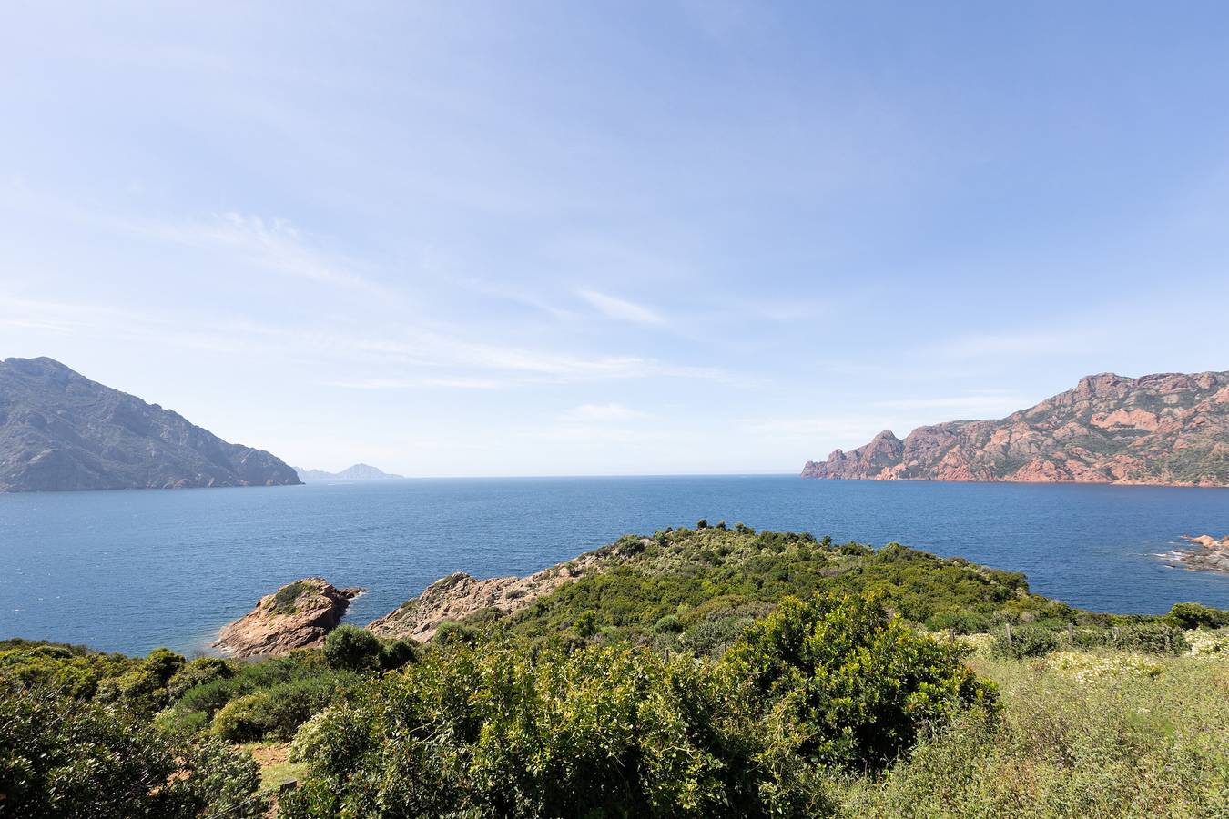 Casa vacanze 'La Maison De Mammò' con vista mare, terrazza privata e Wi-Fi in Osani, Parco naturale regionale della Corsica
