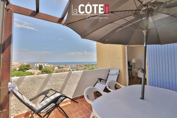 Apartamento entero, Le Tuamotou bis - Climatisé - Vue mer - Terasse in Sausset-les-Pins, Costa mediterránea (Francia)