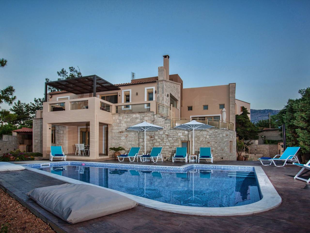 Palladio-Villa in Rethymno und Umgebung