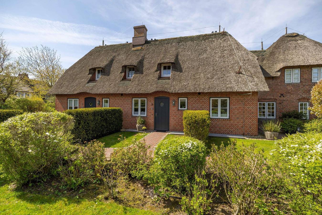 Ganze Wohnung, Hüs Andersen B - Kaminstube, 95qm 2 Schlafzimmer, 2 Bäder für 4 Personen in Keitum, Sylt (Gemeinde)