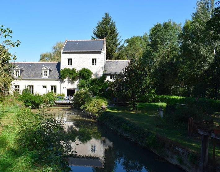 Maison de campagne pour 2 personnes, avec jardin et vue à Loché-sur-Indrois