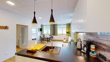 Ferienwohnung für 4 Personen, mit Ausblick und Terrasse sowie Sauna, mit Haustier in Sillian