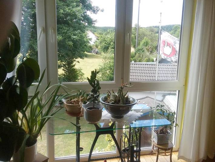 Ferienwohnung für 2 Personen, mit Garten und Ausblick in Rock am Ring