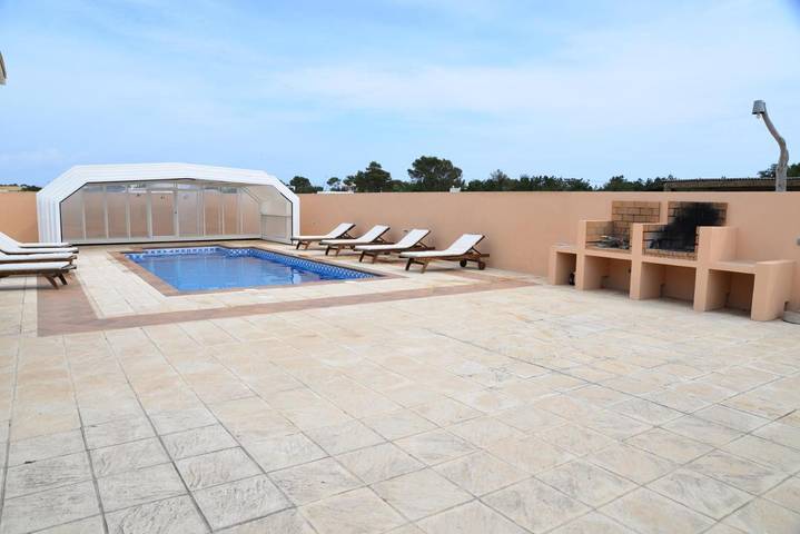 Casa rural para 8 personas, con Terraza y Piscina en Es Pujols - 4