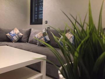 Gîte pour 3 personnes, avec balcon dans Mehdia