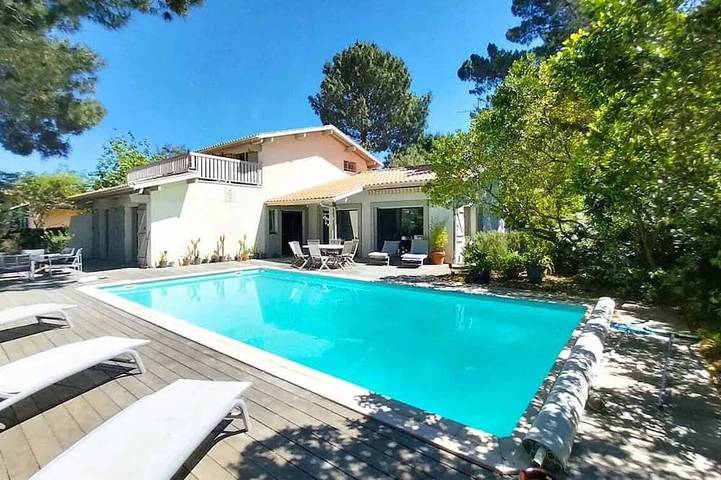 Villa pour 8 personnes, avec jardin sur la Dune du Pilat