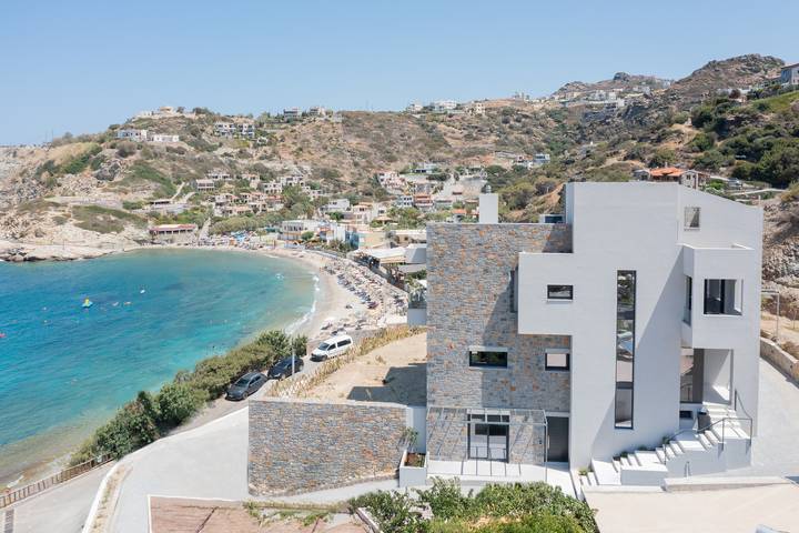 Location de vacances pour 6 personnes, avec jardin et vue sur l’océan dans Agia Pelagia - 2