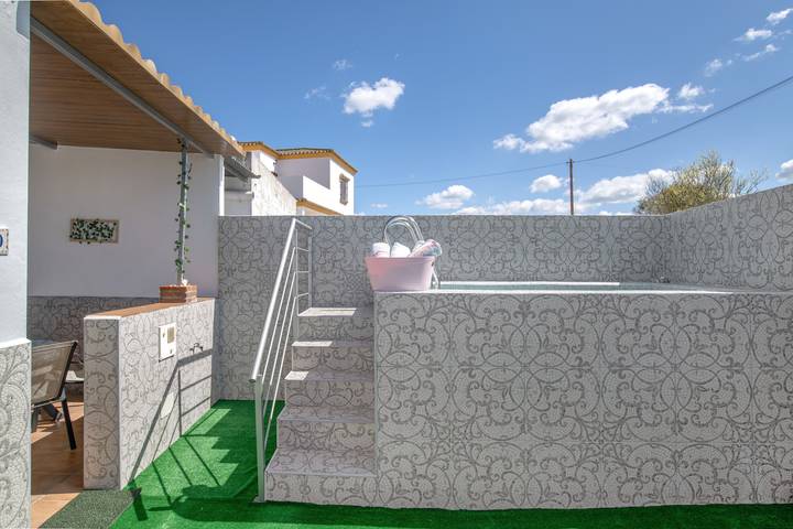 Casa rural con piscina para 4 personas, con Jardín en Costa de la Luz - 2