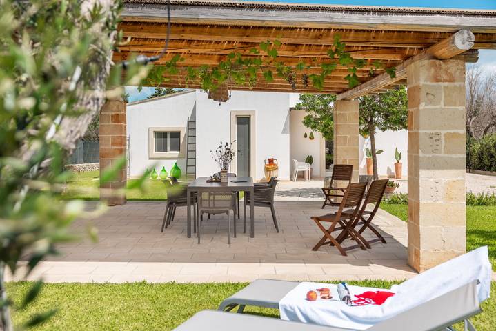 Ferienhaus für 4 Personen, mit Garten
