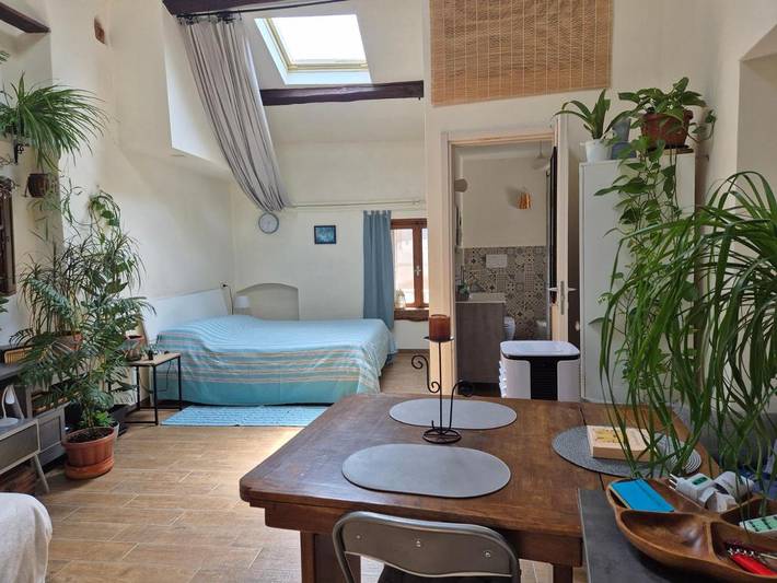 Location de vacances pour 3 personnes, avec Vue à Calcata - 2