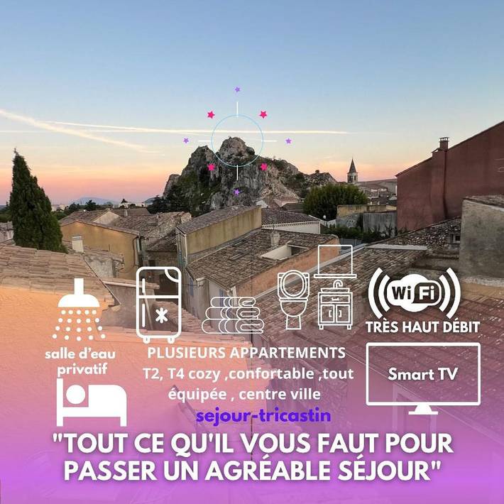 Appartement de vacances pour 2 personnes, animaux acceptés