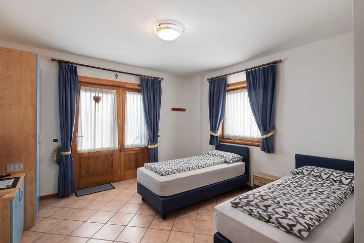 Studio voor 2 personen, met tuin in Livigno