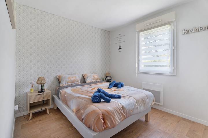 Ganze Wohnung, Appartement „Le Cocon De Laurence“ mit privater Terrasse und Wlan in Pleurtuit, Saint-Malo und Umgebung