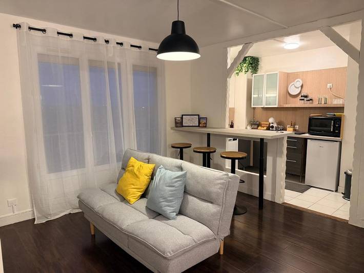 Vakantieappartement voor 3 personen, met balkon en uitzicht in Athis-Mons