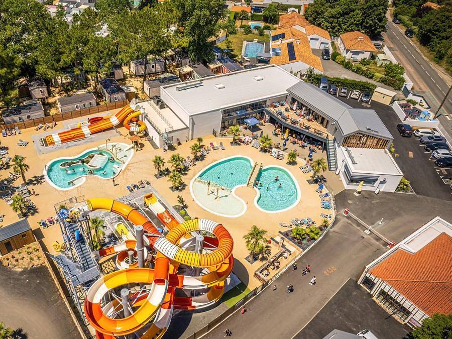 Camping Riez à la vie  - Mobilheim 4 personen - Cocoon 4 Personen 1 Zimmer 16m² in Saint-Hilaire-de-Riez, Vendée