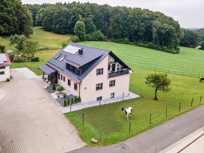 Ferienwohnung für 5 Personen, mit Garten