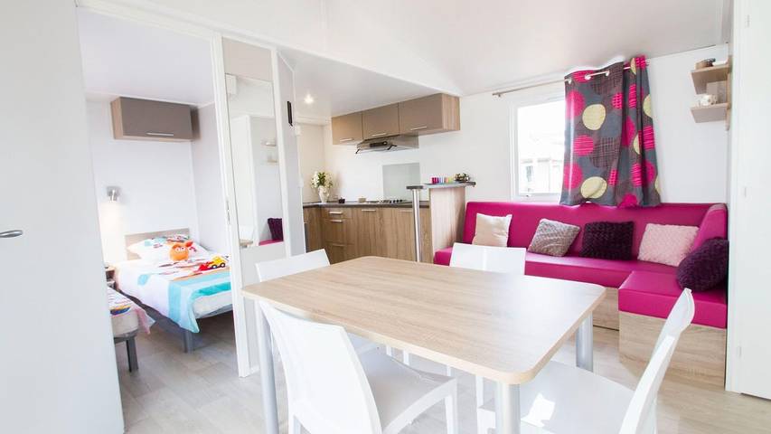 Camping für 6 Personen, mit Whirlpool und Terrasse sowie Pool in Vias Plage - 4